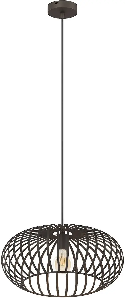 Globo MAX Hanglamp - Ø40cm - E27 - Bruin