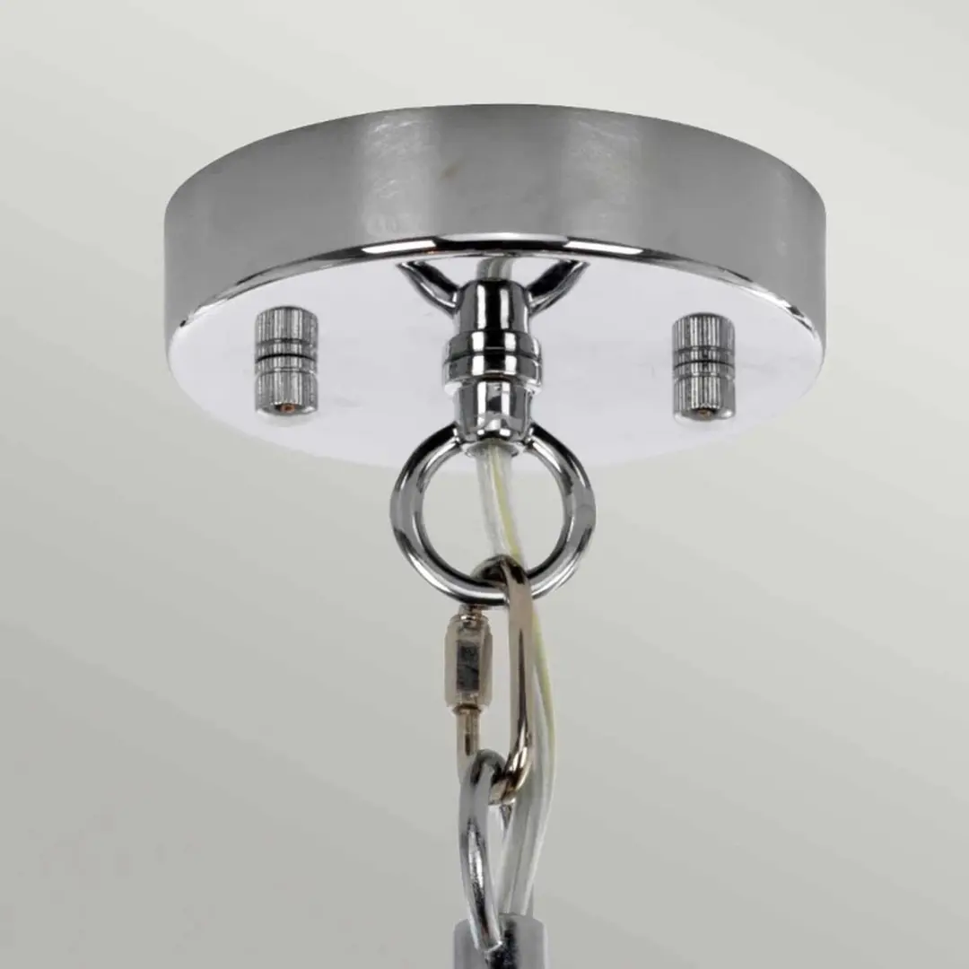 Elstead Lighting Shoal LED Hanglamp - Polished Nickel - 60W - afbeelding 6 van 6