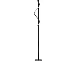 Brilliant Eunice LED-vloerlamp 16W - Zwart mat - afbeelding 6 van 6