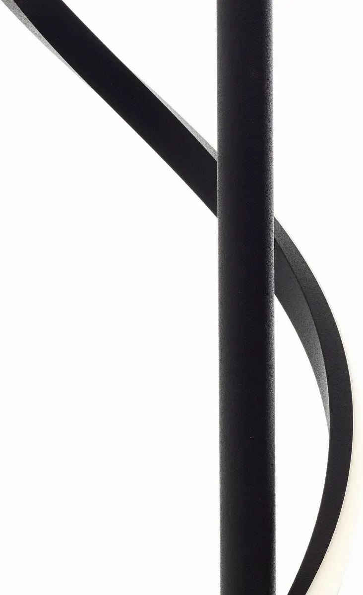 Brilliant Eunice LED-vloerlamp 16W - Zwart mat