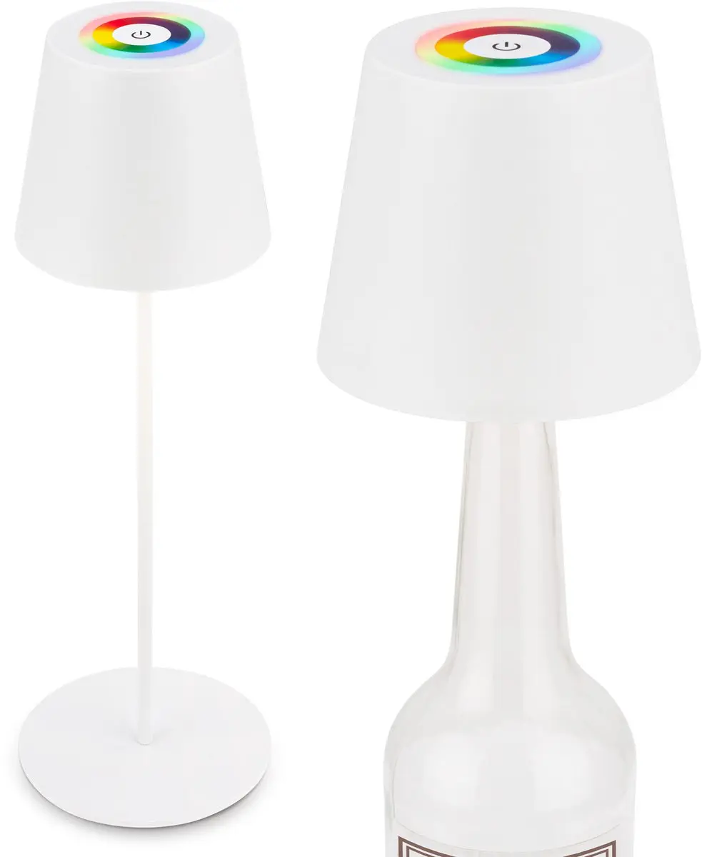 Briloner Calida Oplaadbare Tafellamp RGBW - Wit - IP44