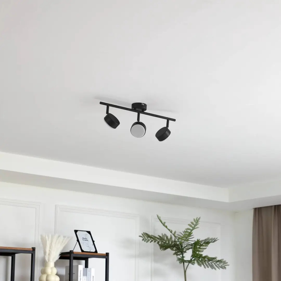 Lindby Buitenspot 3-lichts GX53 - 11W - Zwart mat