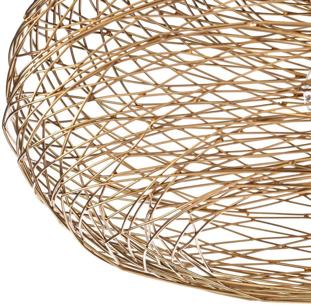 Lindby Plafondlamp 1 Licht 40cm - Goud