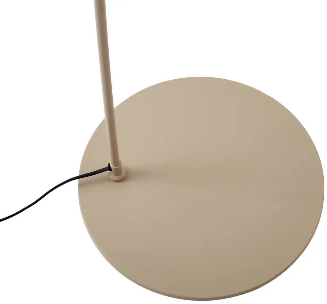 Lindby Vloerlamp 195cm Metaal - Beige/Wit - afbeelding 6 van 6