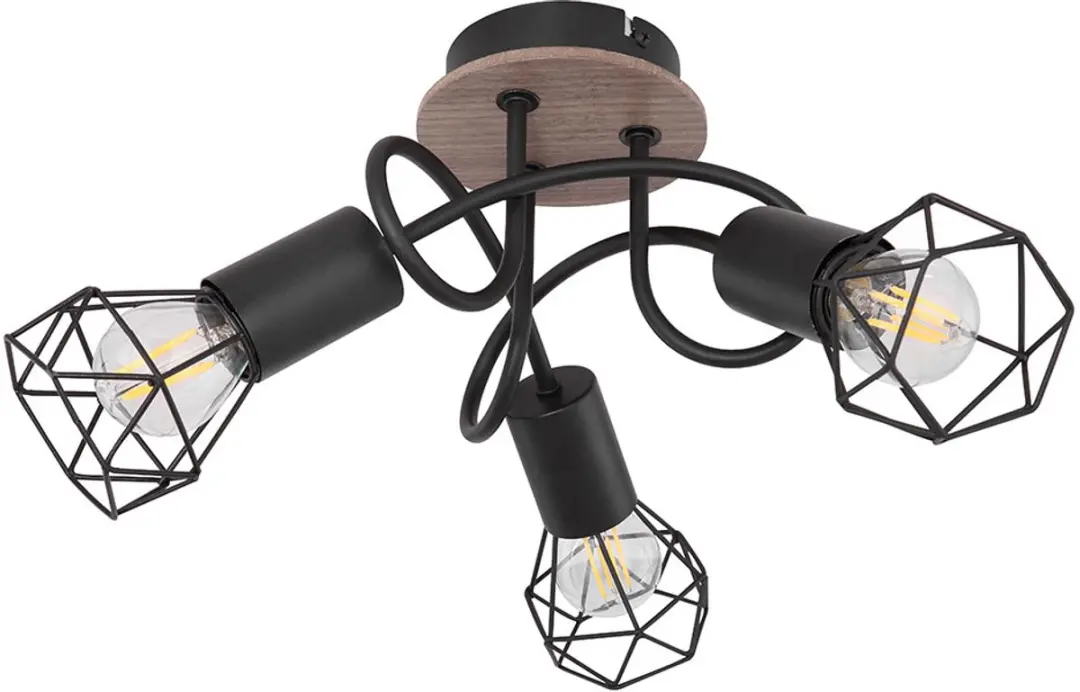 Globo Vintage Plafondlamp Spot Rondell