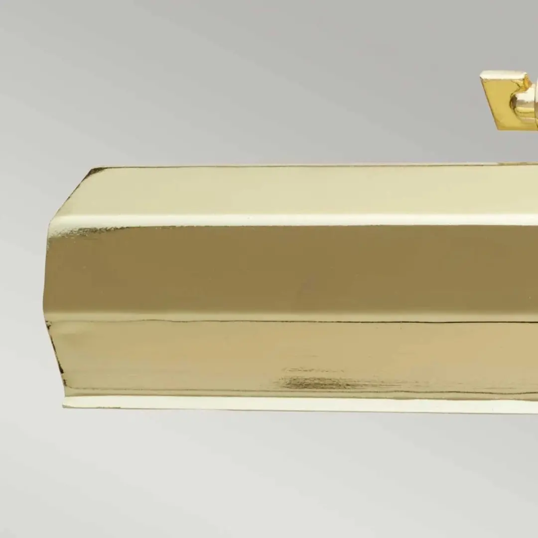 Elstead Lighting Chawton LED Schilderijverlichting - 2x E14 40W - Dimbaar - Polished Brass