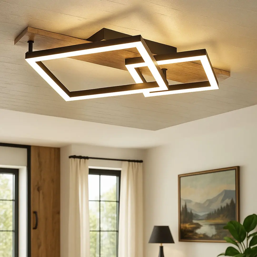 Globo LED Plafondlamp Design 18W 1050lm - Bruin