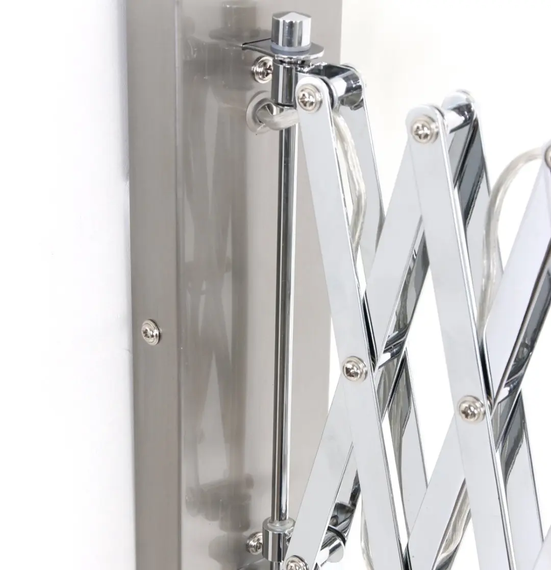 Steinhauer Wandlamp Spring 6290ST - Industrieel - 1 Lichtpunt - Zilver