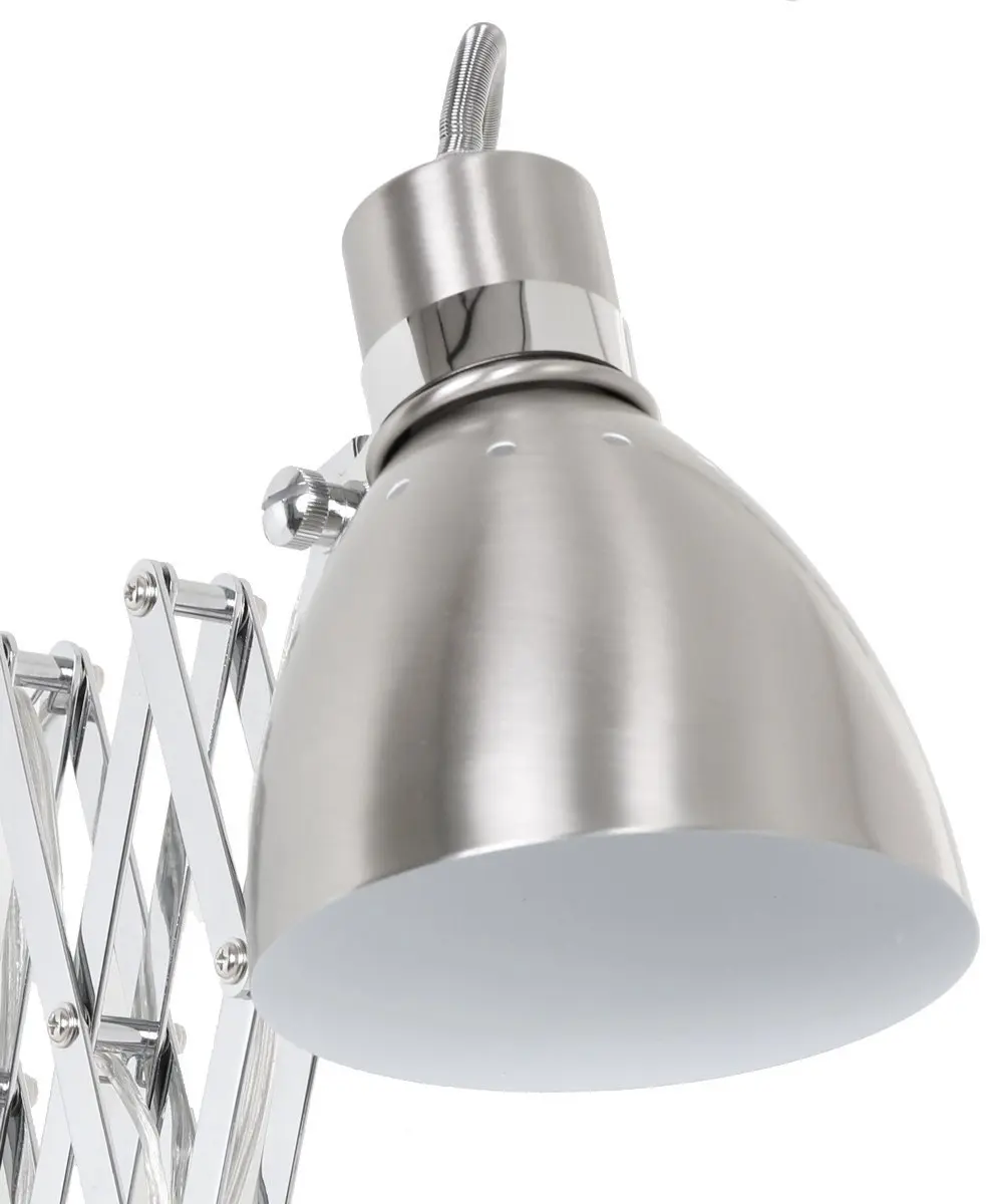 Steinhauer Wandlamp Spring 6290ST - Industrieel - 1 Lichtpunt - Zilver - afbeelding 6 van 6