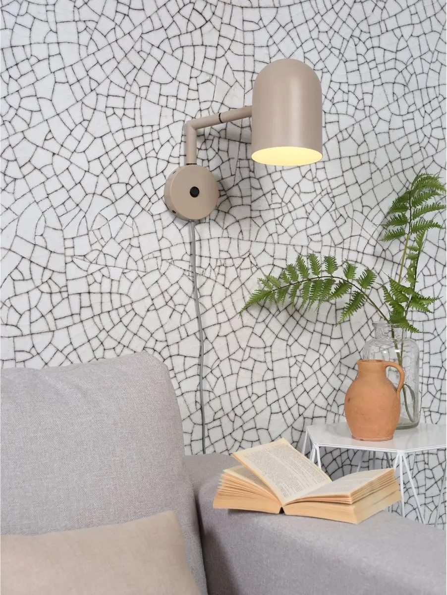 it's about RoMi Wandlamp Marseille - Zand - 40W