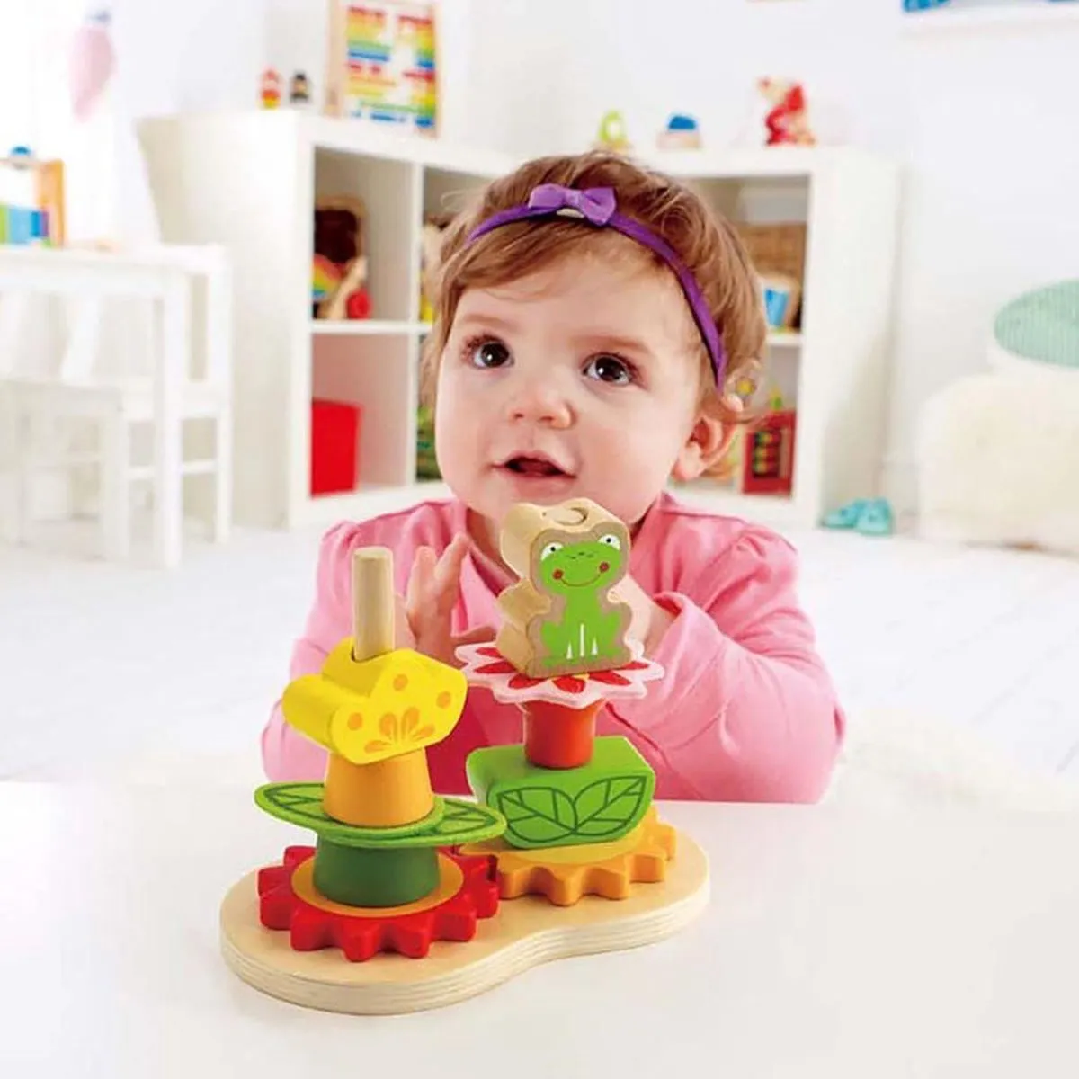 Hape Tuinstapelspel E0428 Multicolor