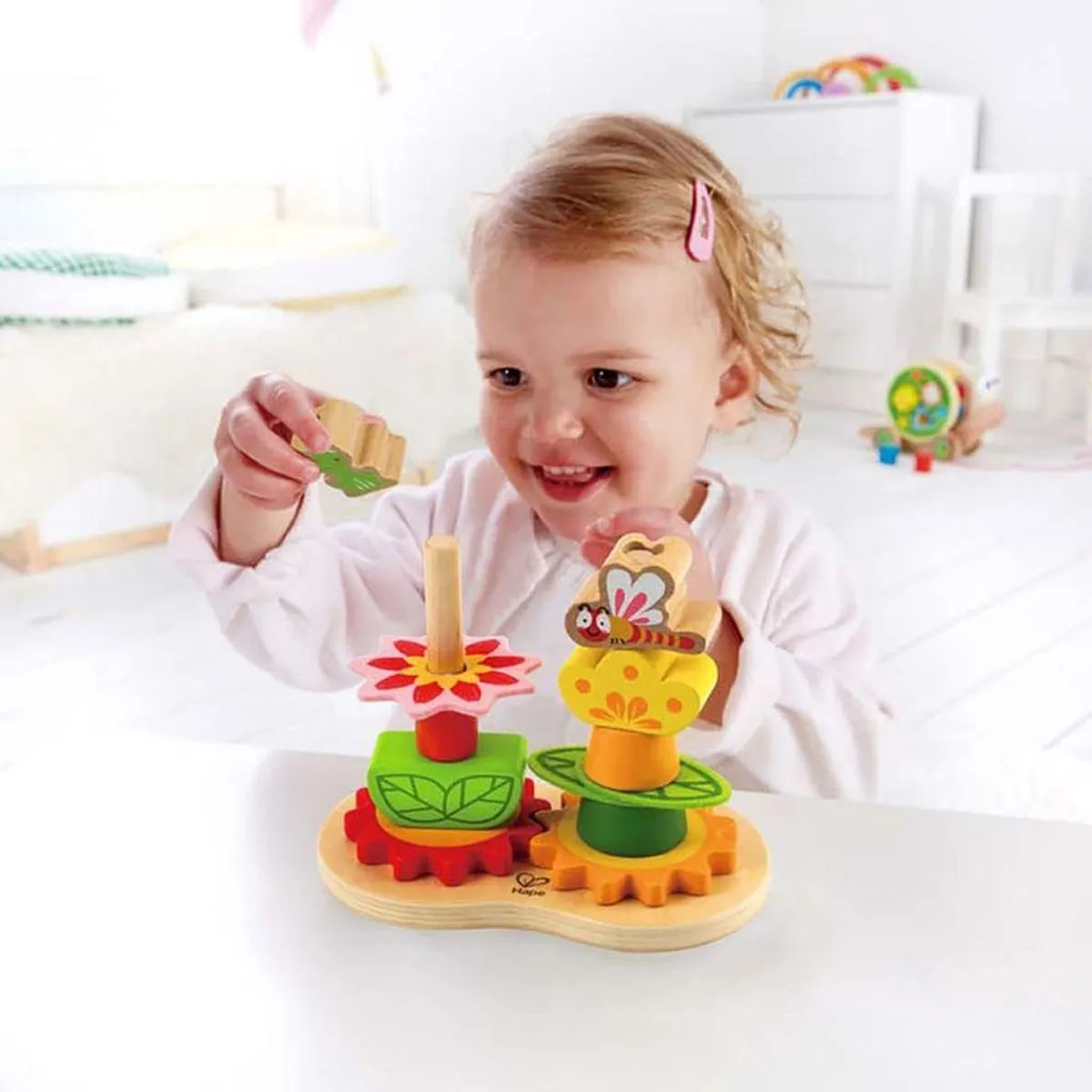 Hape Tuinstapelspel E0428 Multicolor - afbeelding 6 van 6