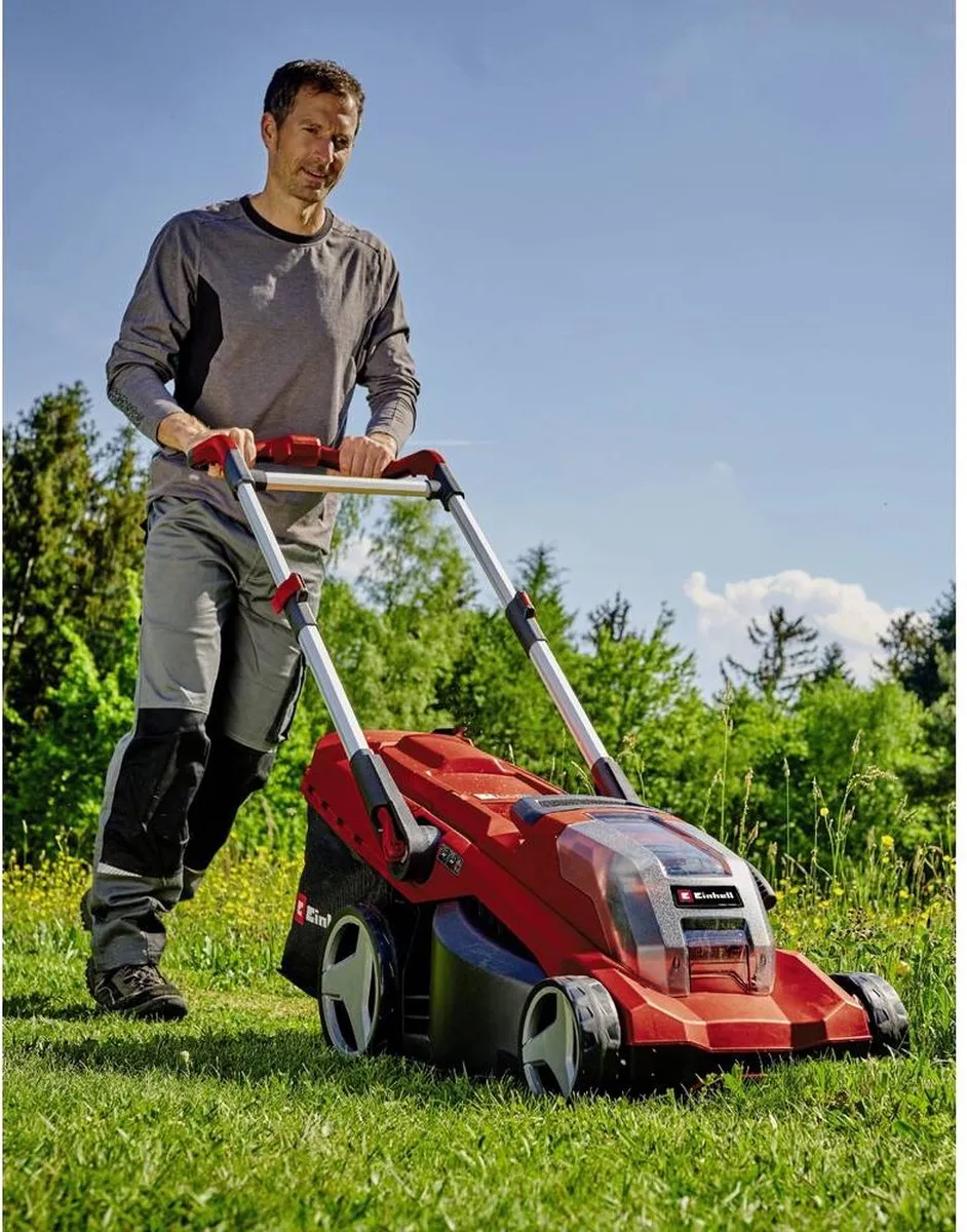 Einhell Professional GP-CM 36/450 Accu-Grasmaaier - 2x 4000mAh - 45L - afbeelding 6 van 6