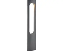 Lucande LED Buitenlamp 12W - 1 Licht - Donkergrijs