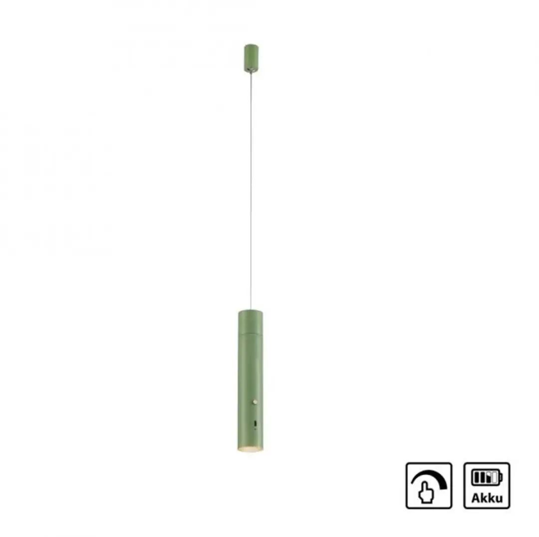Just Light Oplaadbare Hanglamp Attach Groen