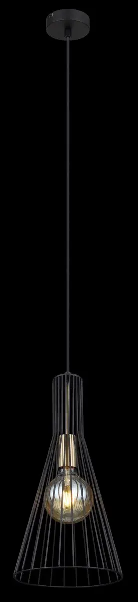 Globo MILLI Hanglamp - Zwart - Ø20cm - E27