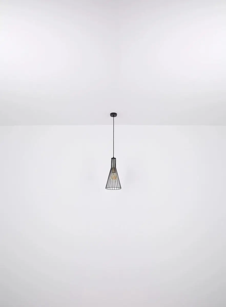 Globo MILLI Hanglamp - Zwart - Ø20cm - E27