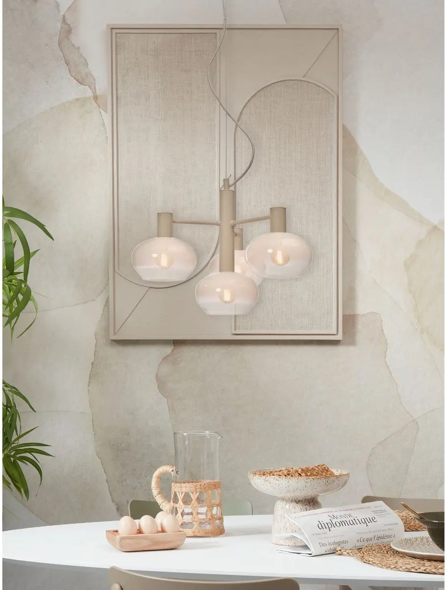 it's about RoMi Hanglamp Bologna 4x30W - Wit