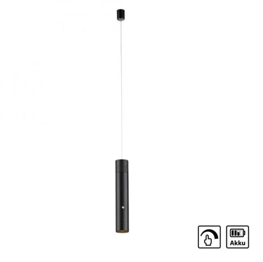 Just Light Oplaadbare Hanglamp Attach Zwart
