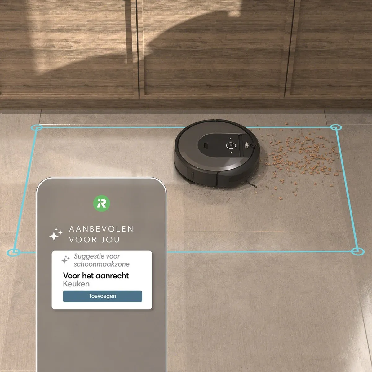 iRobot Roomba Combo i8178 Robotstofzuiger met Dweilfunctie - Donkergrijs - afbeelding 6 van 6