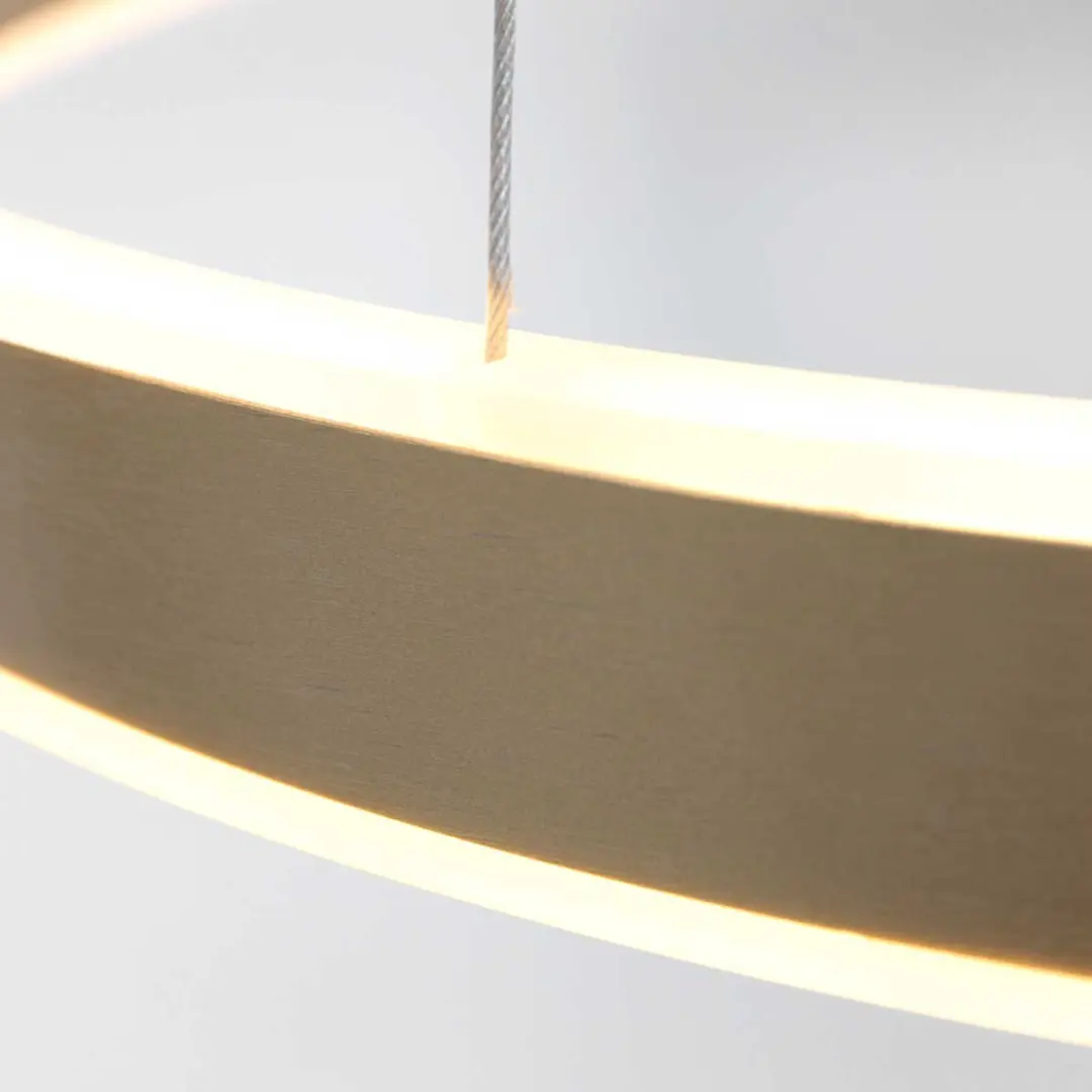 Steinhauer Hanglamp Ringlux 3502GO - Goud - 60cm