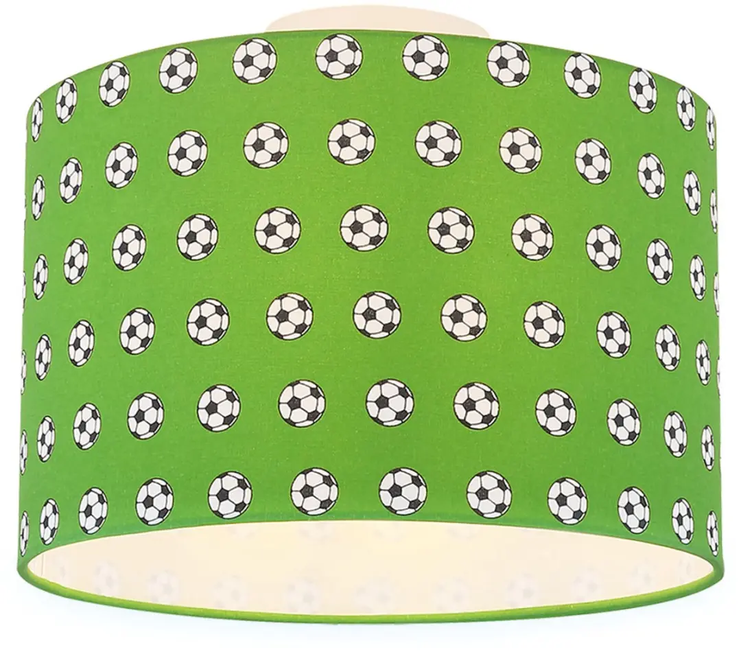 Globo Plafondlamp Speelkamer Groen 30x25,5cm