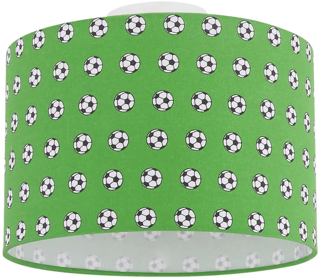 Globo Plafondlamp Speelkamer Groen 30x25,5cm - E27