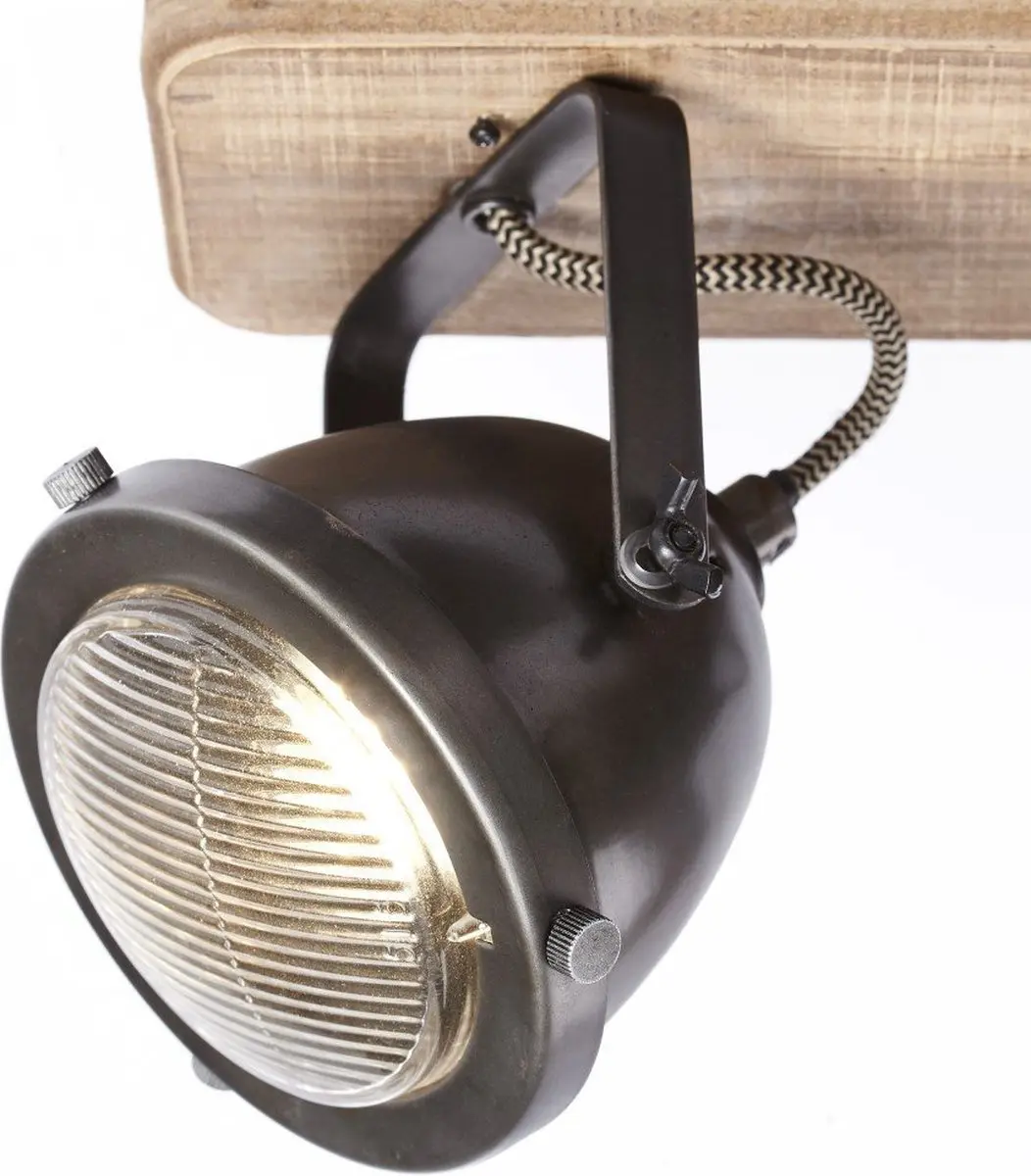 Brilliant Carmen Wood Plafondlamp