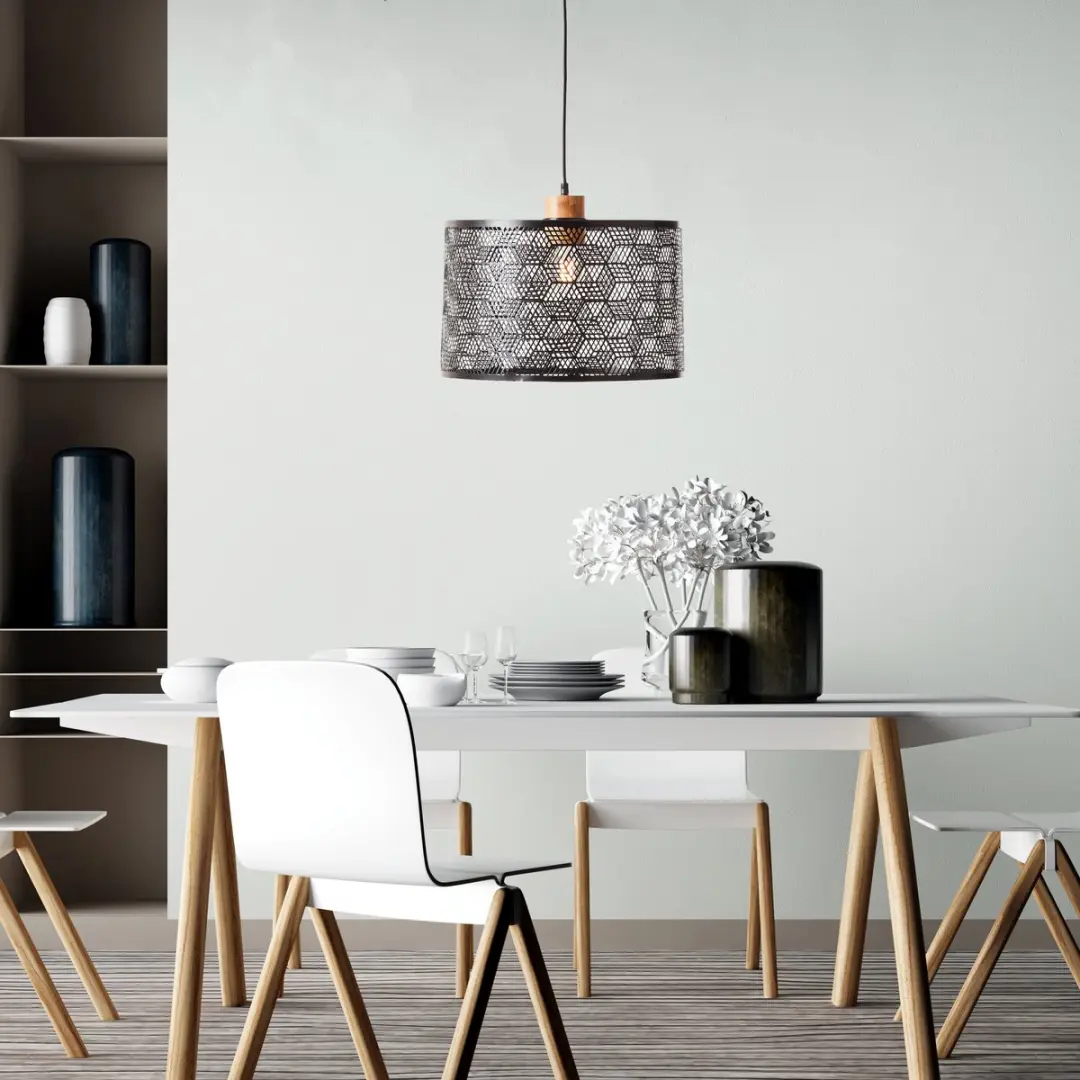 Brilliant Santy Hanglamp - 39cm - Zwart