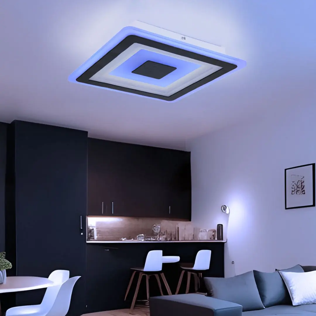 Globo LED Plafondlamp 34W RGB CCT - Wit - 1700 Lm