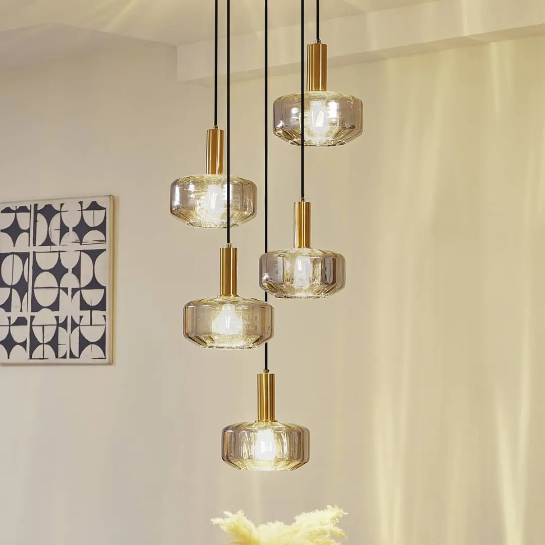 Lindby Hildur Hanglamp 5xE27