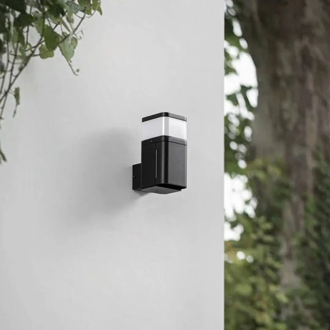 Lindby Wandlamp Buiten 1 Licht G9 - Zwart/Wit