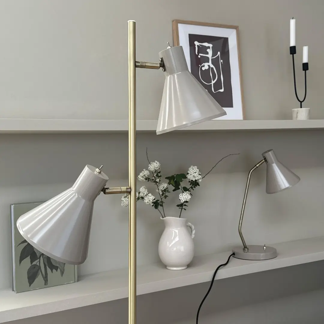 Dyberg Larsen Sleep Vloerlamp - Bruin
