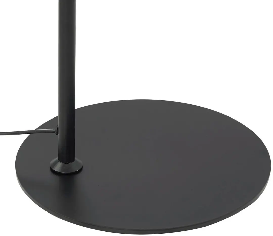 Lindby Vloerlamp 1 Licht E27 - 176,5 cm - Zwart