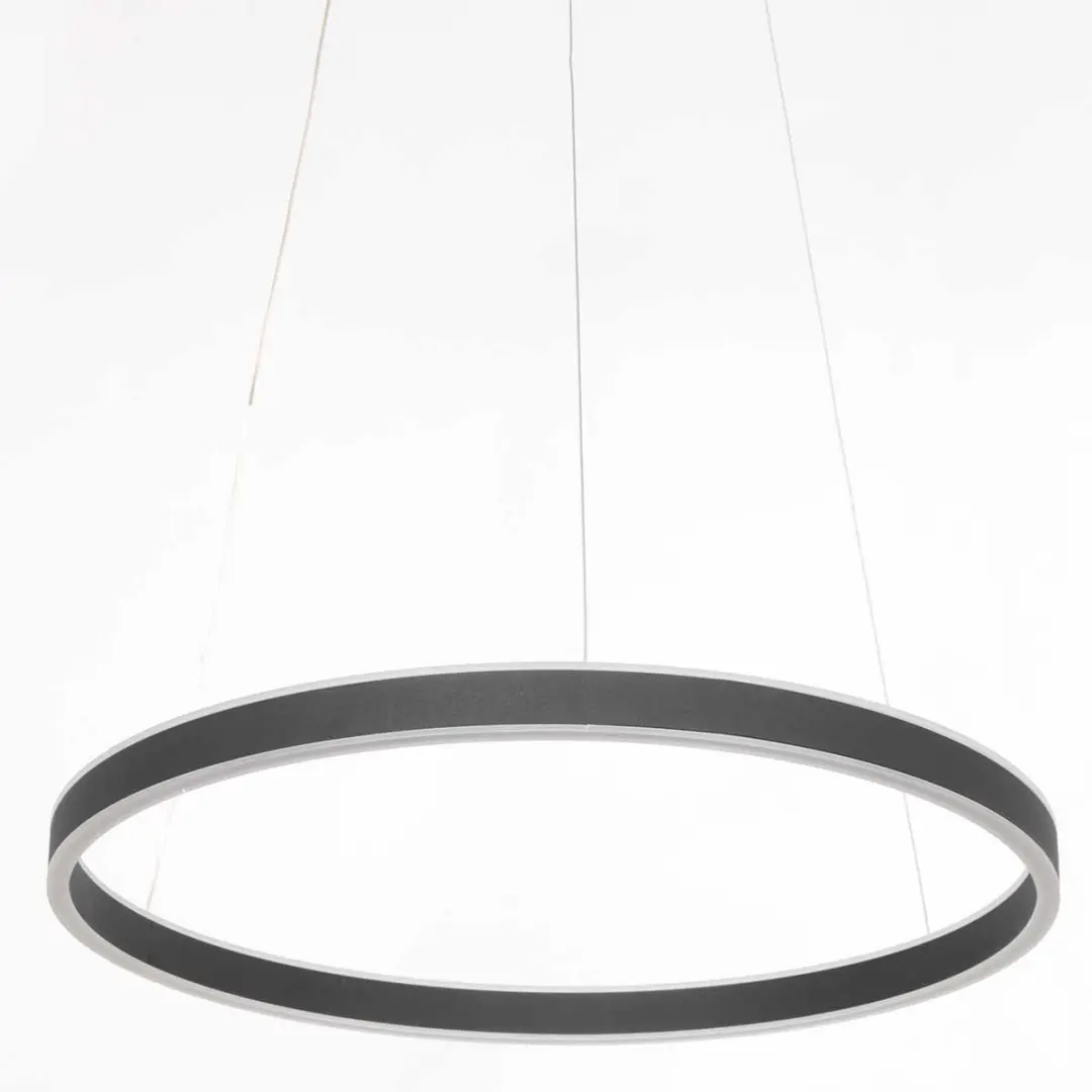 Steinhauer Hanglamp Ringlux 3502ZW - Zwart 60cm