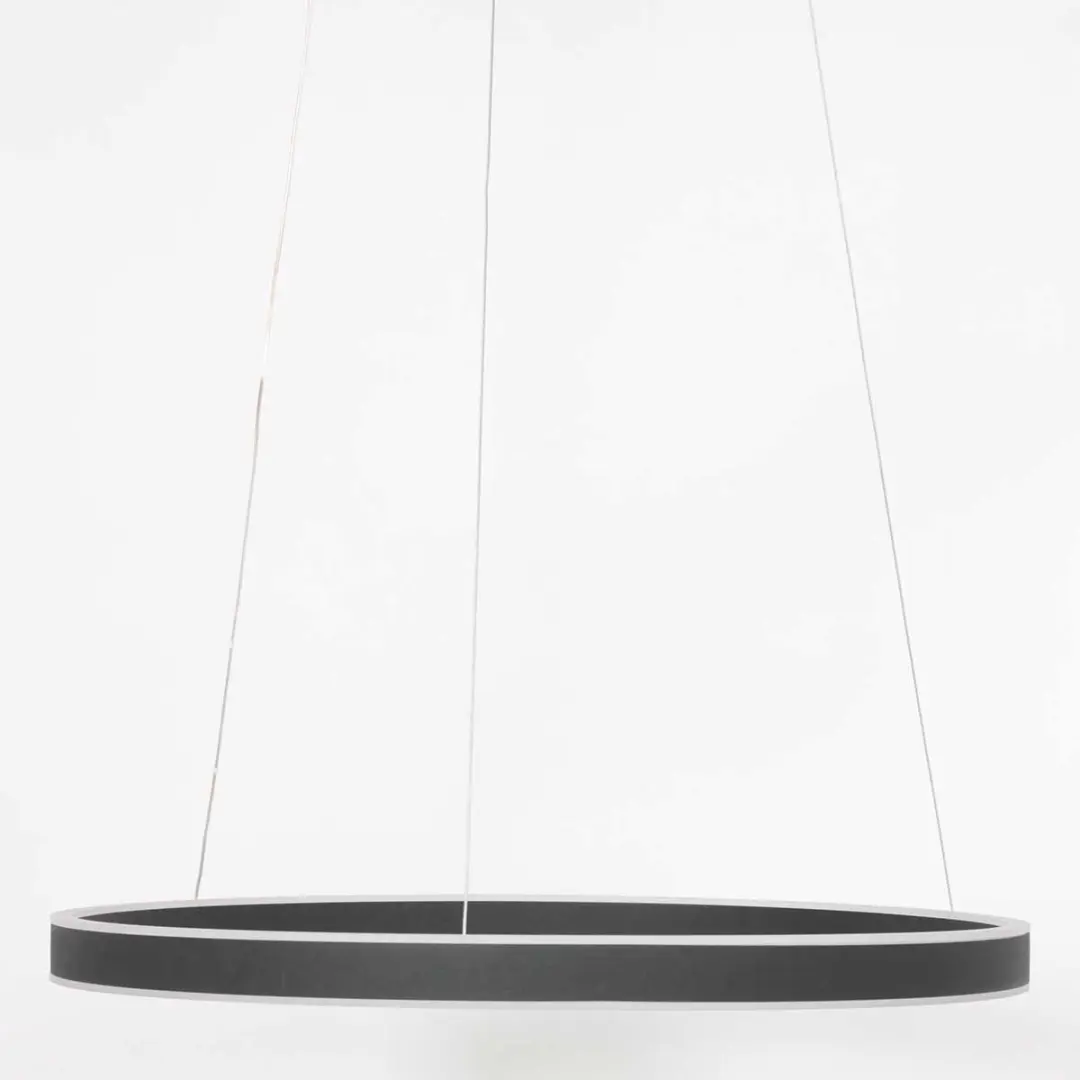 Steinhauer Hanglamp Ringlux 3502ZW - Zwart 60cm