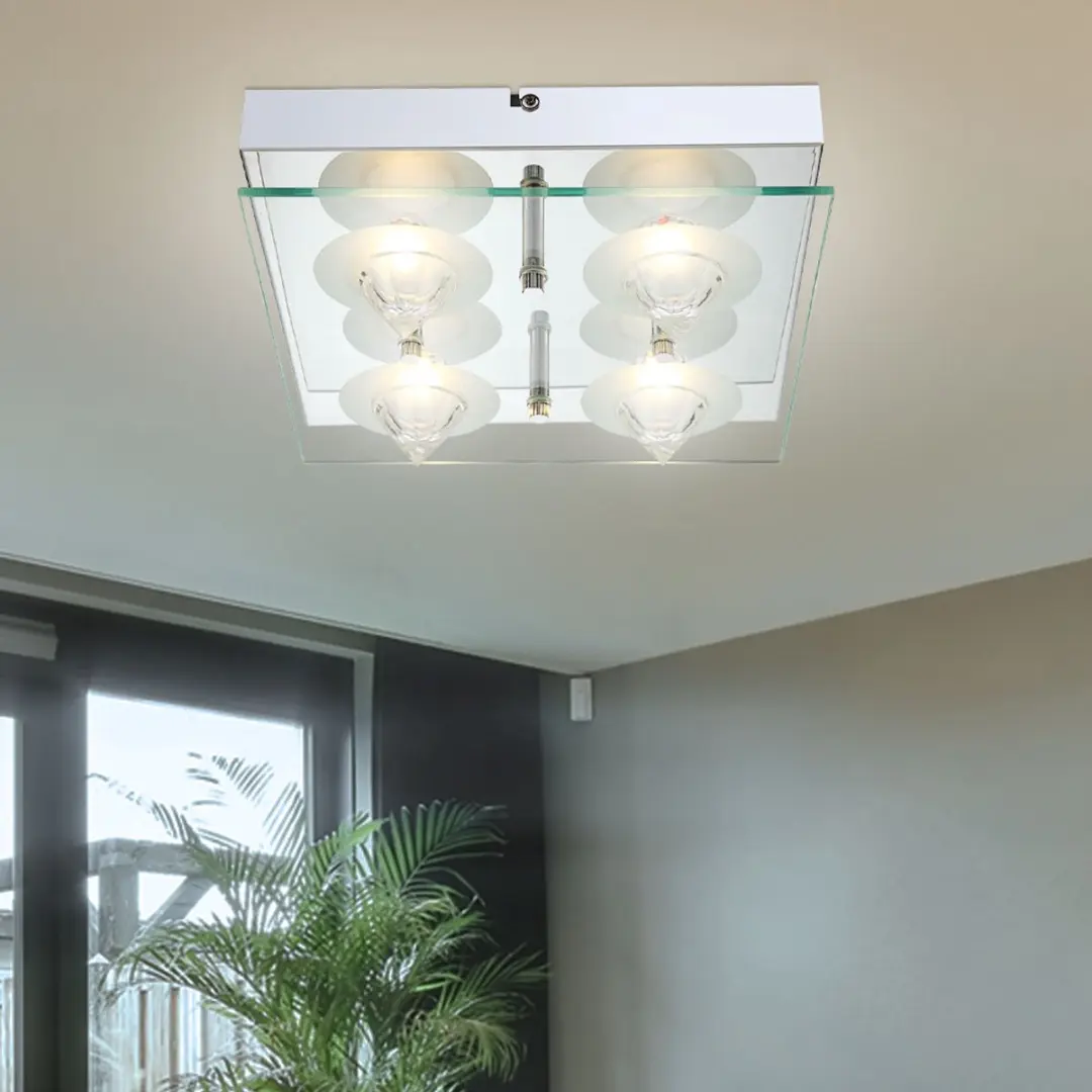 Globo Ramiro LED Designlamp 20W - Chroom - 3000K