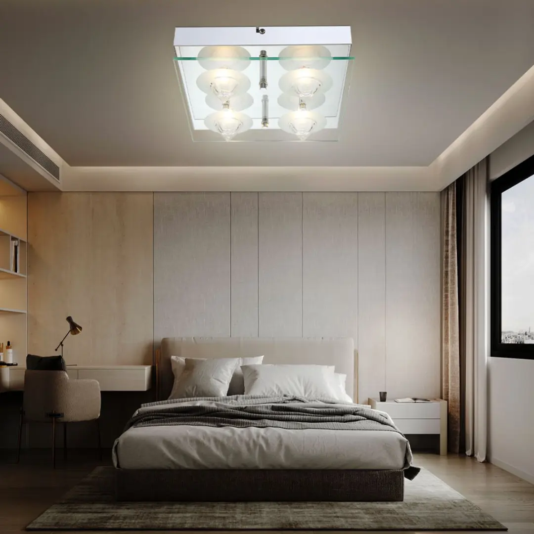 Globo Ramiro LED Designlamp 20W - Chroom - 3000K