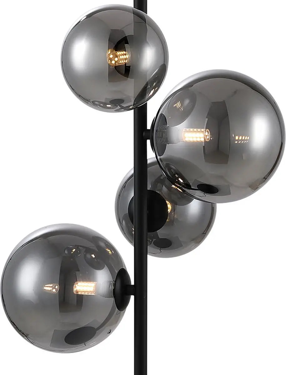 Freelight Calcio 4 Tafellamp - 34cm - 4x G9 LED - Zwart