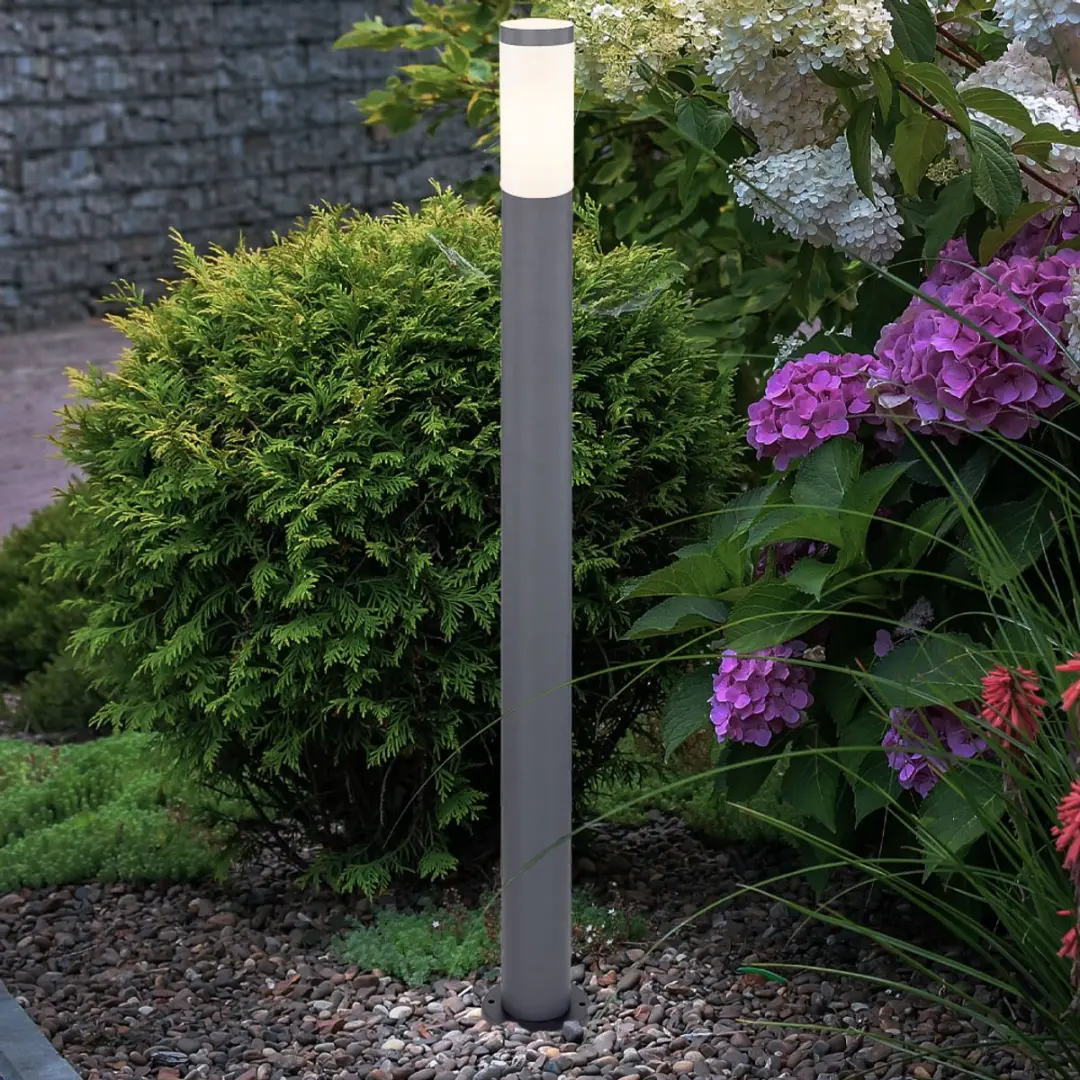 Globo Staande Tuinlamp IP44 - Antraciet - 2 Stuks