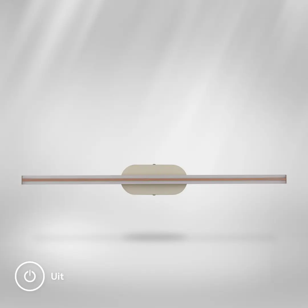 Briloner Ruth Wandlamp 60cm - Koffie - Warm wit licht