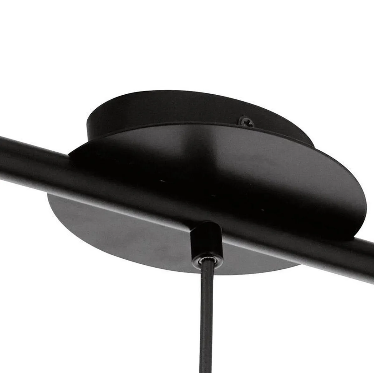 Eglo Tarbes Hanglamp E27 - 3 Lichthoorns - 79cm - Zwart/Koper - afbeelding 6 van 6