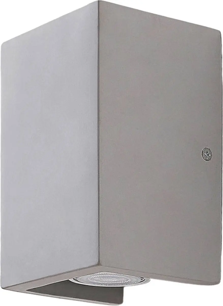 Lindby Wandlamp Gerda+ Beton Grijs - 2x GU10