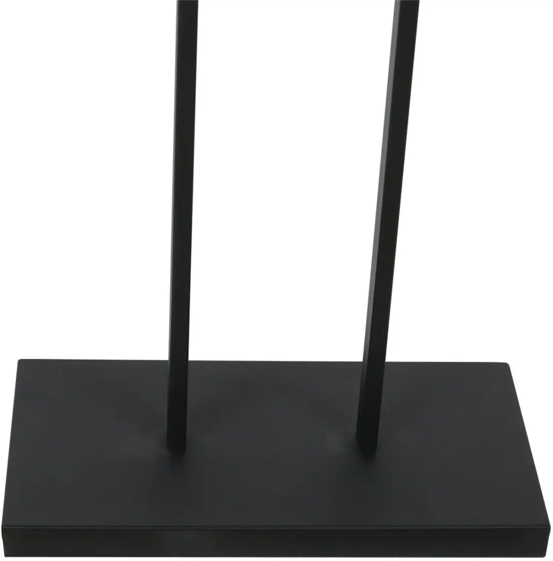 Steinhauer Stang 3962ZW Vloerlamp - 50cm - Zwart/Goud