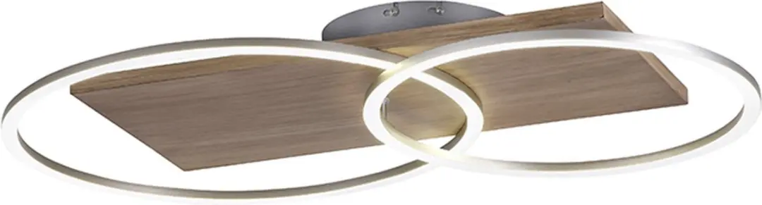 Just Light LED Plafondlamp 30W 2000lm - Bruin