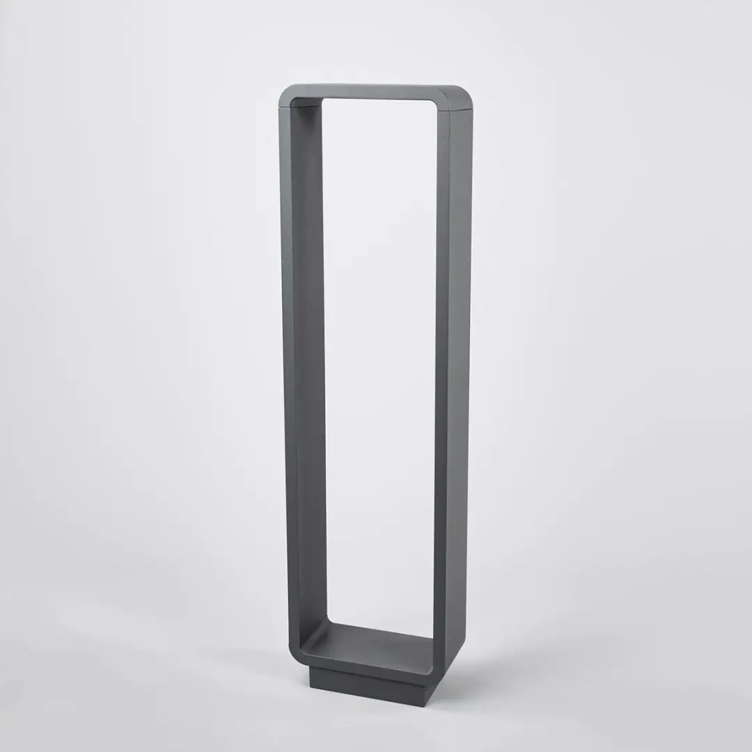 Lucande LED Buitenlamp 10W - 1 Licht - Grafietgrijs