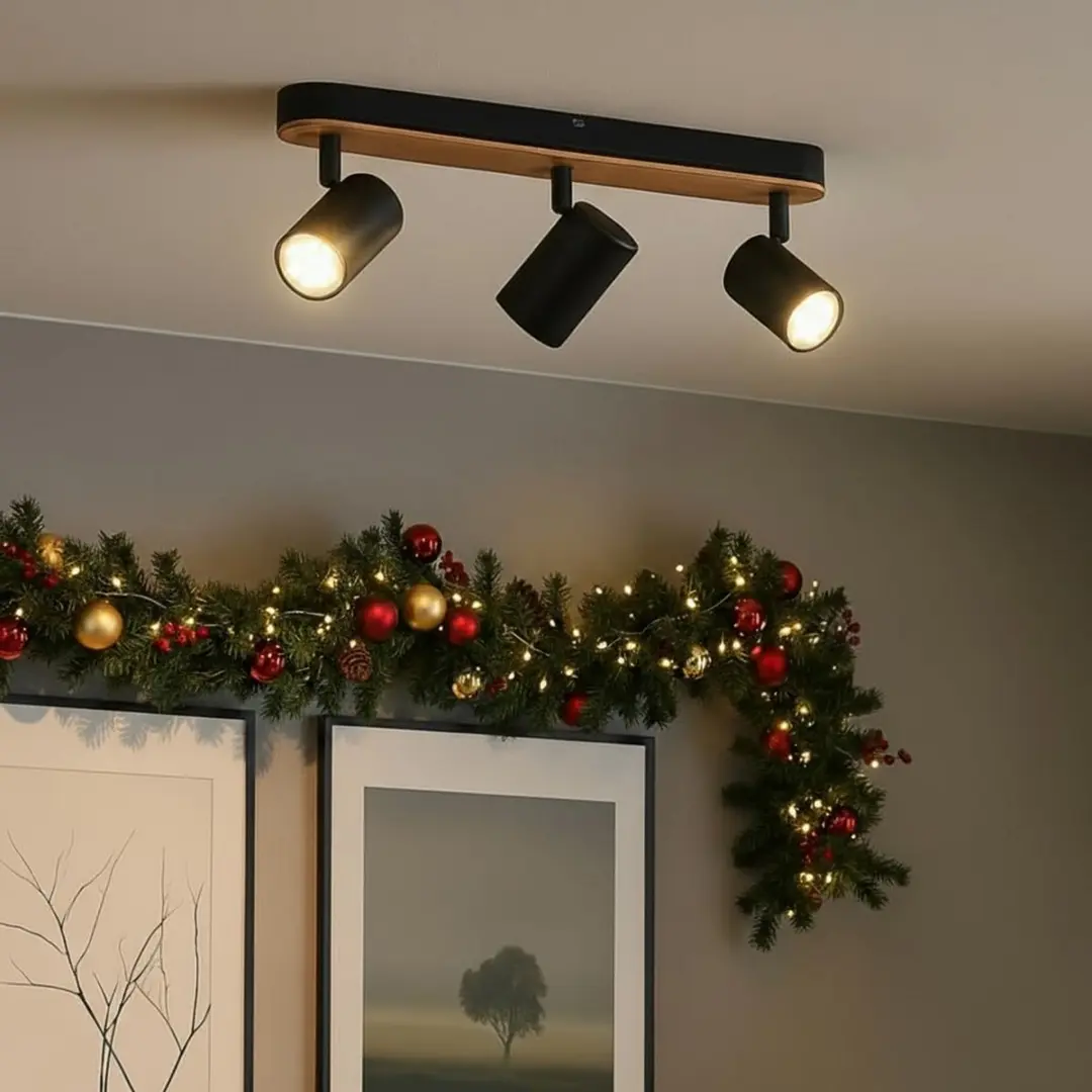 Brilliant Niels LED Spotbalk 3-lichts