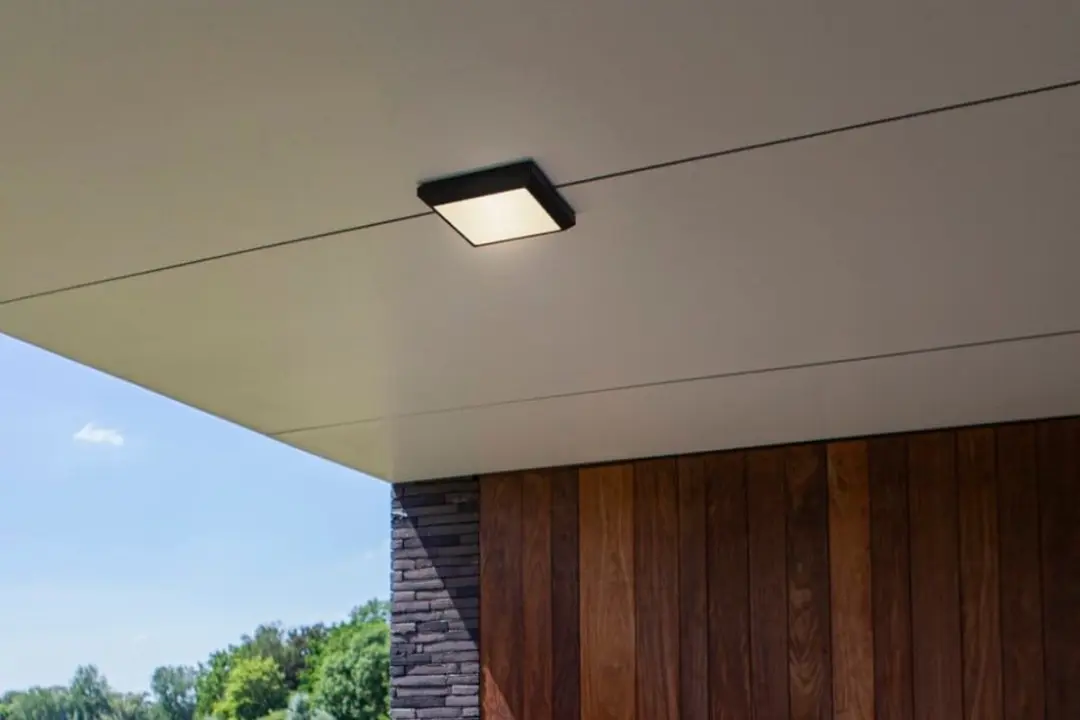 Lutec Helena Wandlamp Buiten - 21.5W Donkergrijs - afbeelding 6 van 6