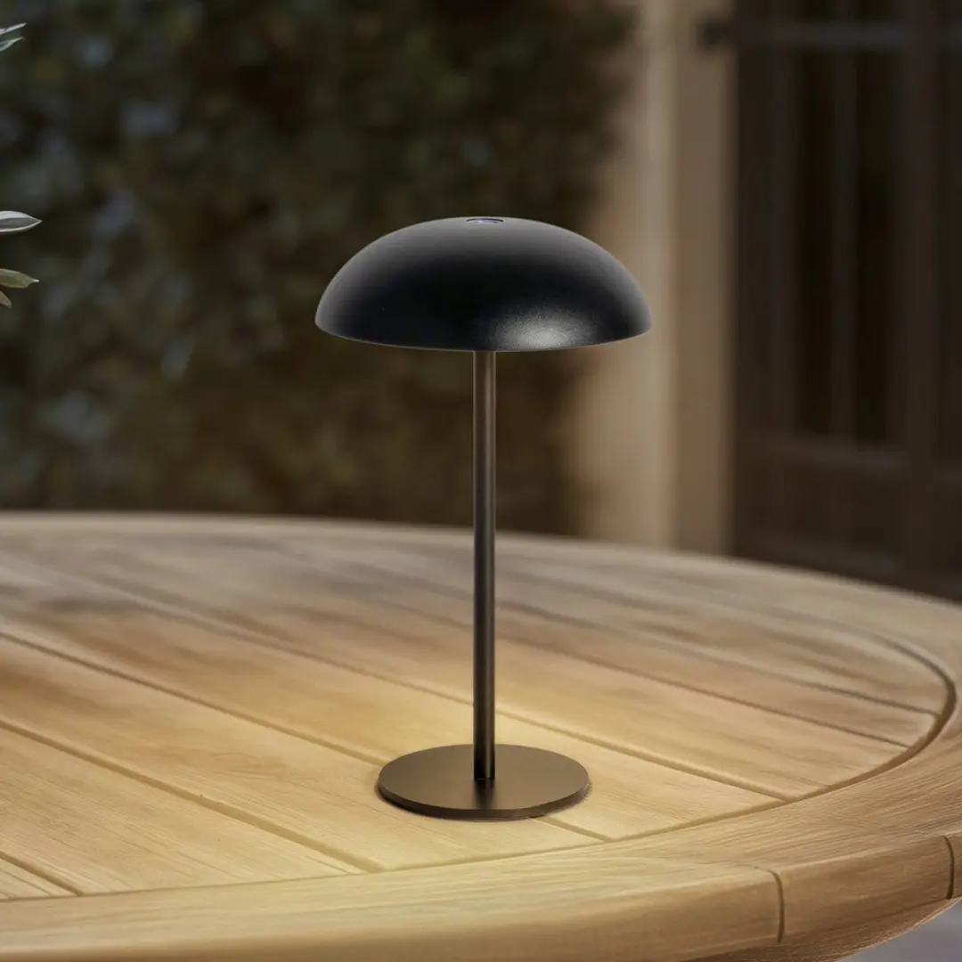 ARCCHIO Terraslamp Zwart - 1 Lichtpunt - Ø15,4cm