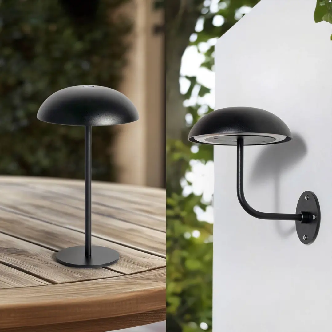 ARCCHIO Terraslamp Zwart - 1 Lichtpunt - Ø15,4cm